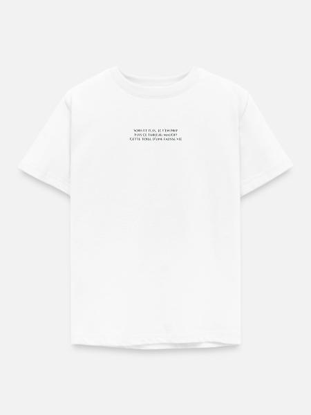 Aline - Kinder T-Shirt - Weiß