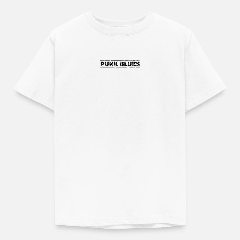 Punk Blues - T-shirt Enfant - blanc
