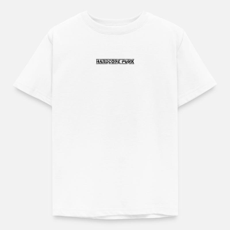 Hardcore Punk - Kinder T-Shirt - Weiß