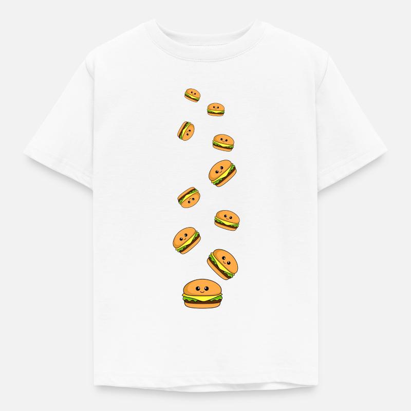 Burger Comic - T-shirt Enfant - blanc