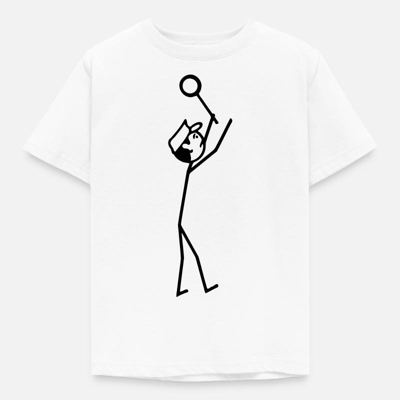 Gleisarbeiter Schaffner - Kinder T-Shirt - Weiß