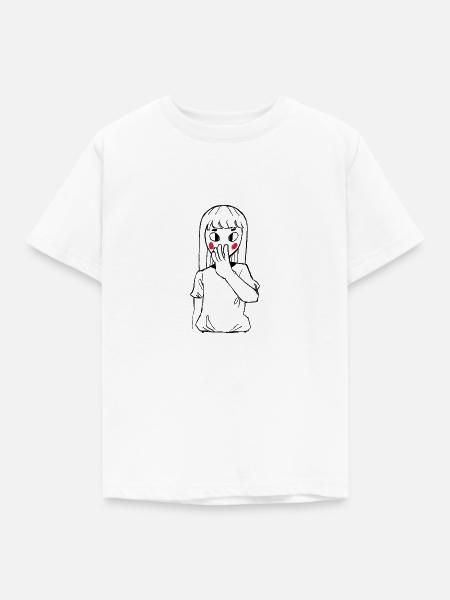 Geste - Kinder T-Shirt - Weiß