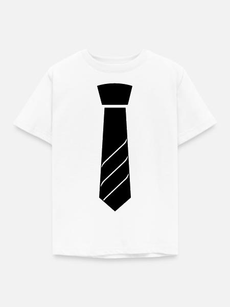 Binden - Kinder T-Shirt - Weiß