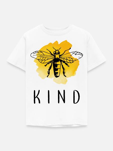 Biene Art - Kinder T-Shirt - Weiß
