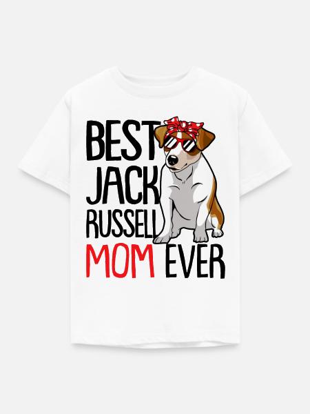 Jack Russell Russel - Kinder T-Shirt - Weiß