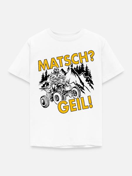 Quad - Kinder T-Shirt - Weiß