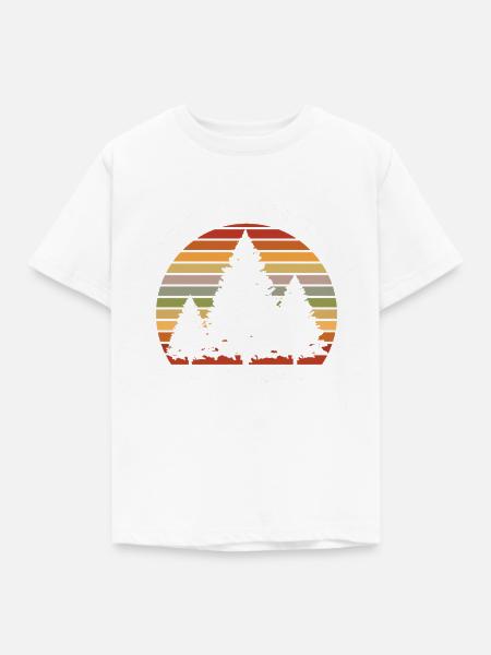 Tree Climbing - Kinder T-Shirt - Weiß