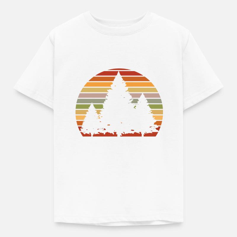 Tree Climbing - Kids' T-Shirt - white