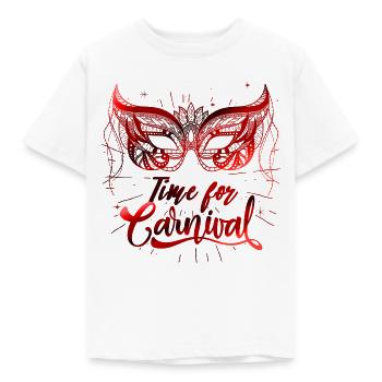 Carnaval carnaval masque - T-shirt Enfant - blanc - Devant - AI Model Kid Male (0cm)
