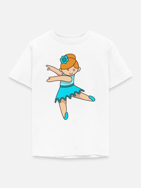 Ballett - Kinder T-Shirt - Weiß