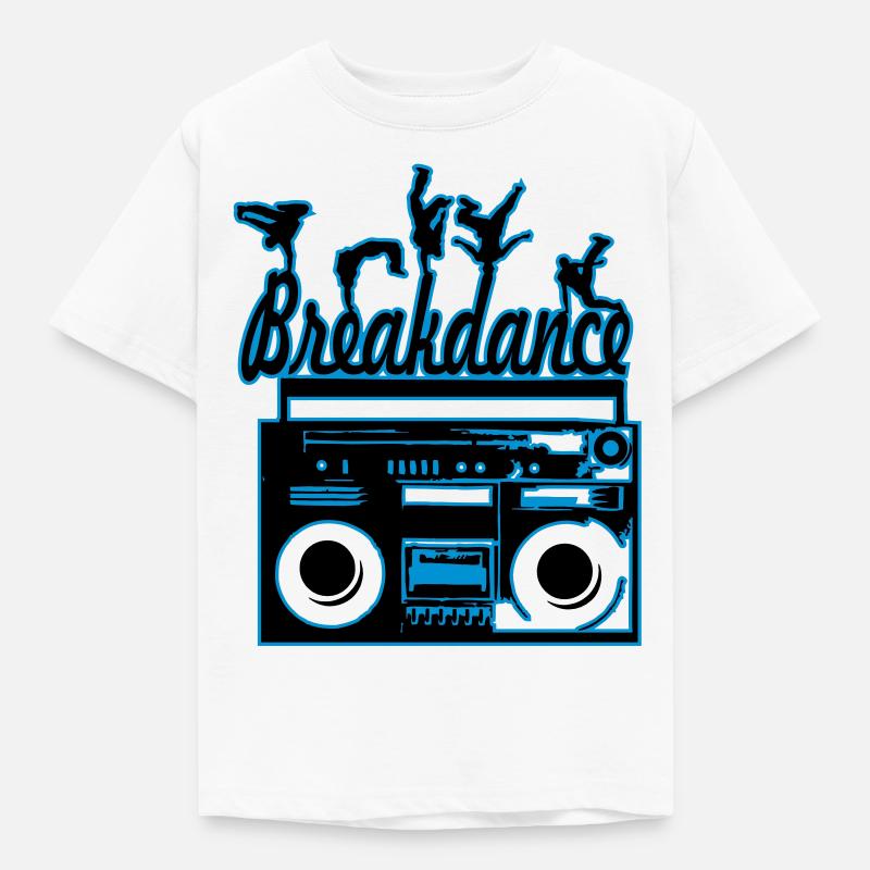 breakdance - T-shirt Enfant - blanc