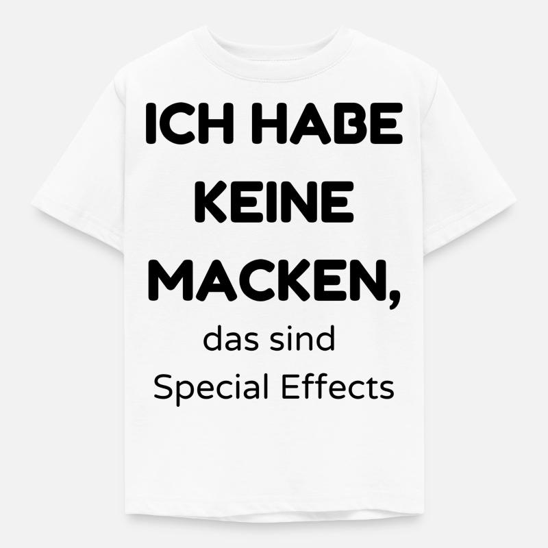 Macken - Kinder T-Shirt - Weiß