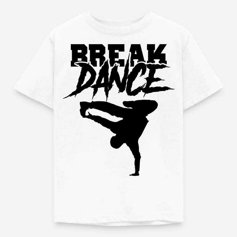 Break Dance - Kids' T-Shirt - white