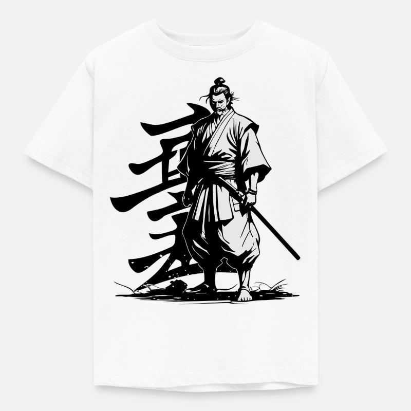 SAMURAI WARRIOR - Kids' T-Shirt - white