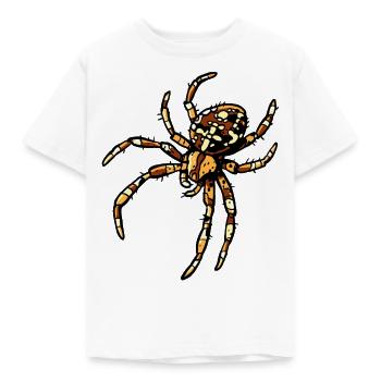 Araignée croisée - T-shirt Enfant - blanc - Devant - AI Model Kid Male (0cm)