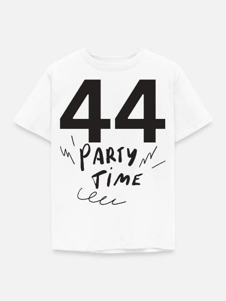 44 - Kinder T-Shirt - Weiß