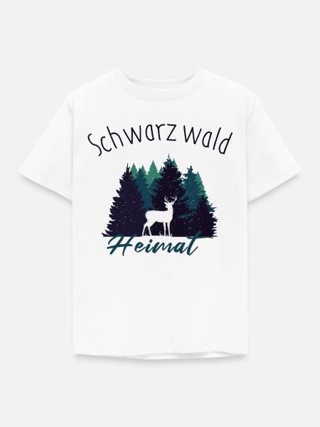 Schwarzwald - Kinder T-Shirt - Weiß