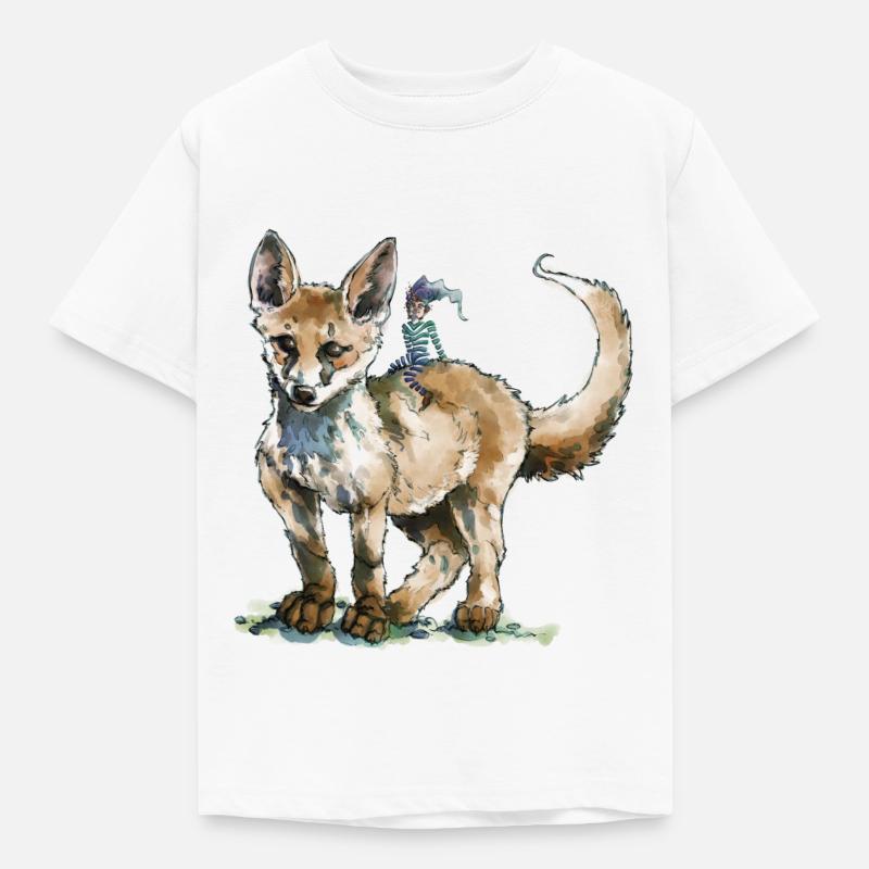 Fox And Will - T-shirt Enfant - blanc