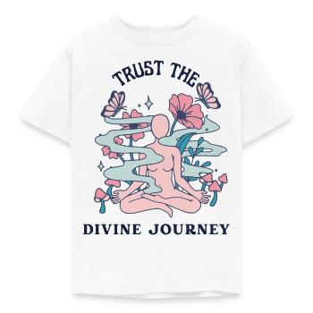 law of attraction quote - Kids' T-Shirt - white - Front - AI Model Kid Male (0cm)