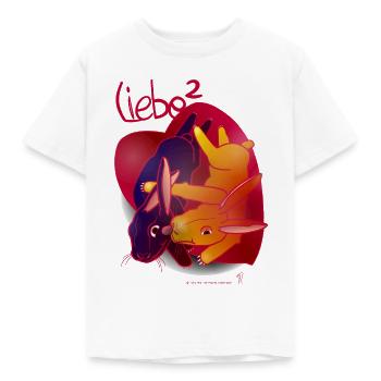 Bunny Love High 2 - T-shirt Enfant - blanc - Devant - AI Model Kid Male (0cm)
