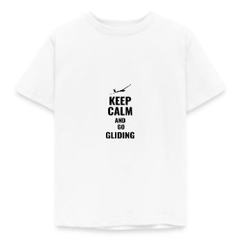 Pilote de planeur Planeur Planeur - T-shirt Enfant - blanc - Devant - AI Model Kid Male (0cm)