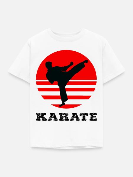 Karate - Kinder T-Shirt - Weiß