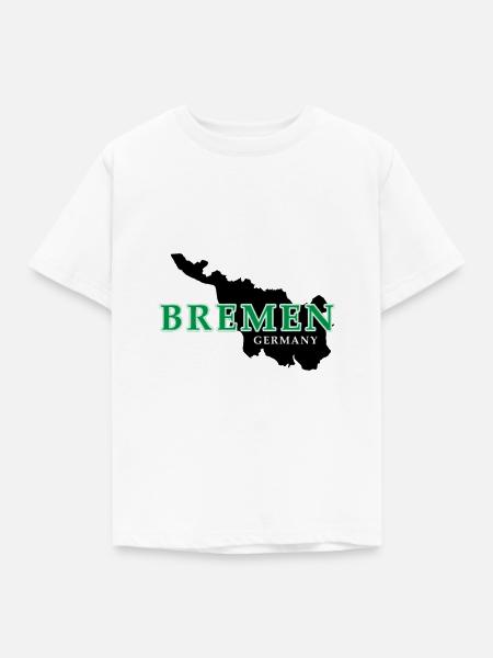 Bremen - Kinder T-Shirt - Weiß