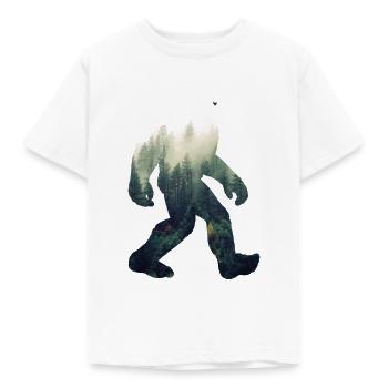Bigfoot - Kinder T-Shirt - Weiß - Vorne - AI Model Kid Male (0cm)