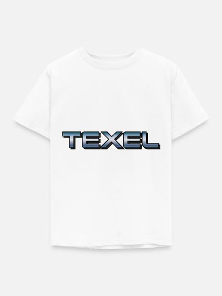 Texel T-Shirt - Kinder T-Shirt - Weiß