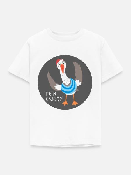 Dein Ernst? - Kinder T-Shirt - Weiß