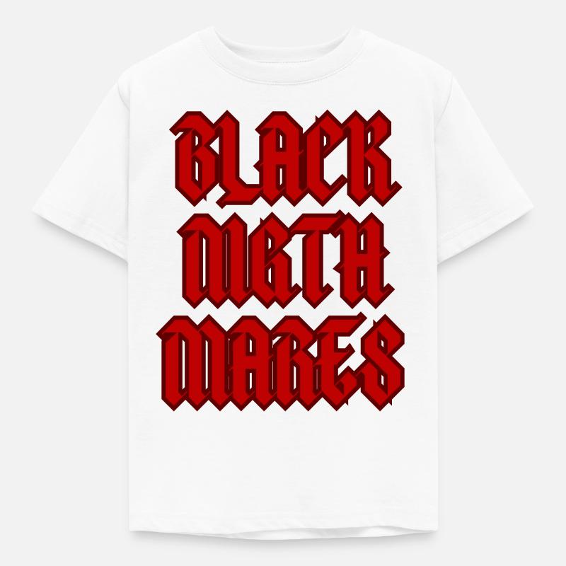 black Nightmares - Kids' T-Shirt - white