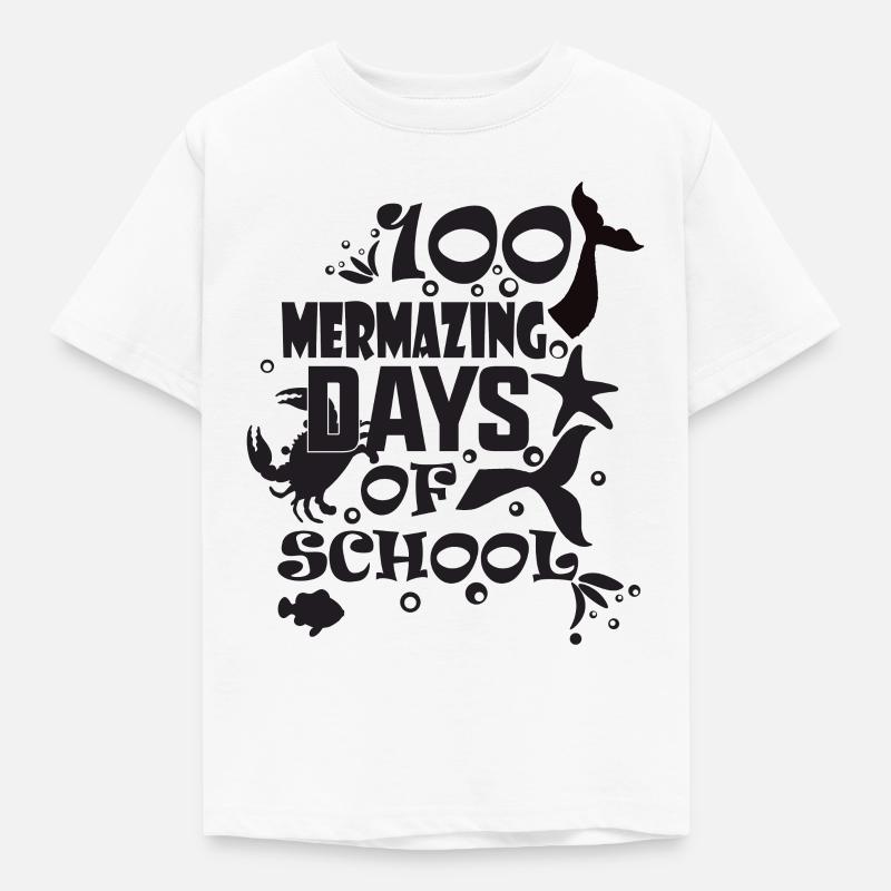 100 jours d’école - T-shirt Enfant - blanc