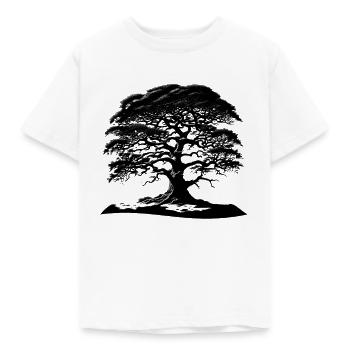 Mystical Grove Tree of Life T-Shirt - Kids' T-Shirt - white - Front - AI Model Kid Male (0cm)