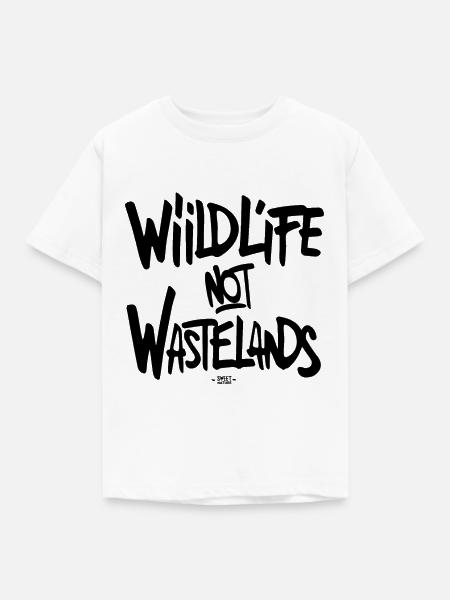 WildLife_Not_WasteLands - Kinder T-Shirt - Weiß