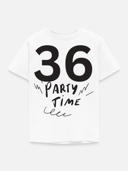 36 - Kinder T-Shirt - Weiß