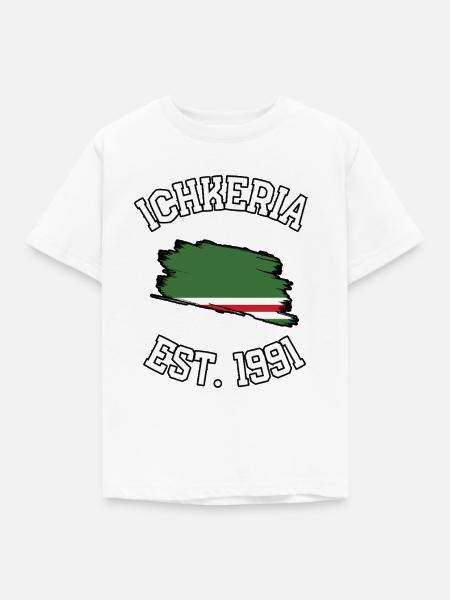 ICHKERIA EST.1991 - Kinder T-Shirt - Weiß