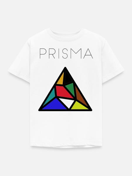 Prisma Dreieck - Kinder T-Shirt - Weiß