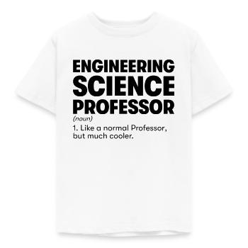 Professeur de sciences de l’ingénieur - T-shirt Enfant - blanc - Devant - AI Model Kid Male (0cm)