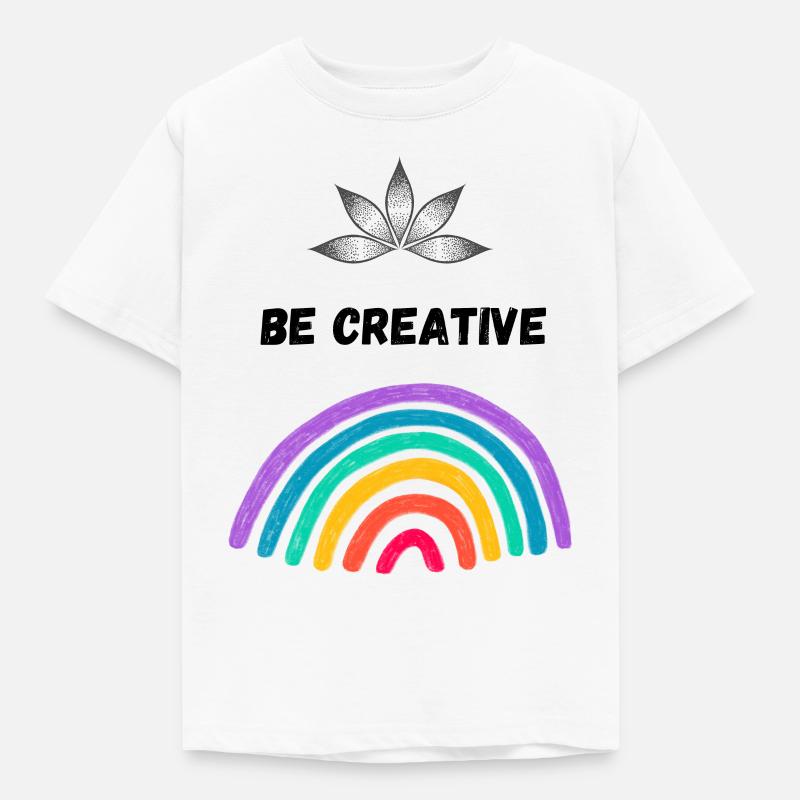 Be creative - Kids' T-Shirt - white