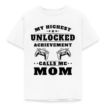 Mon plus haut accomplissement m'appelle maman - T-shirt Enfant - blanc - Devant - AI Model Kid Male (0cm)