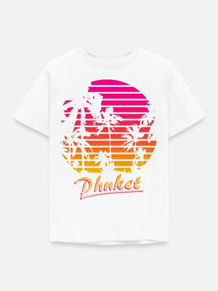 Phuket - Kinder T-Shirt - Weiß