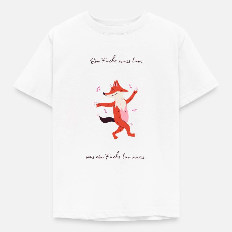 Fuchs 0.3 - Kinder T-Shirt - Weiß