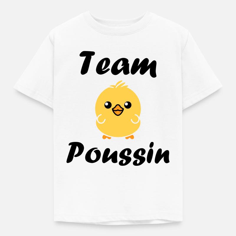 Team poussin - T-shirt Enfant - blanc