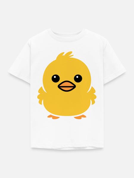 Küken - Kinder T-Shirt - Weiß