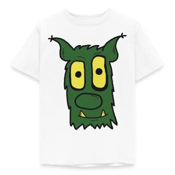 Troll dich! - Kinder T-Shirt - Weiß - Vorne - AI Model Kid Male (0cm)