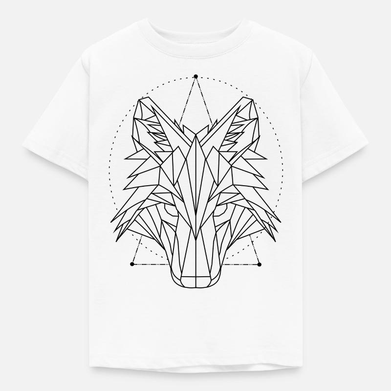 Wolf - T-shirt Enfant - blanc