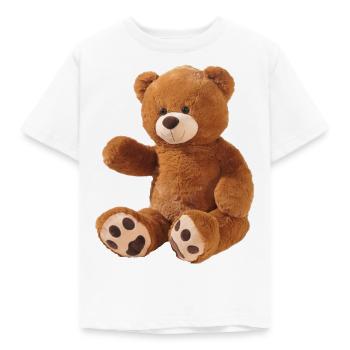 Teddy - Kinder T-Shirt - Weiß - Vorne - AI Model Kid Male (0cm)