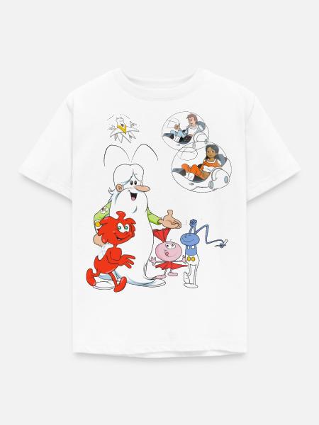 Hello Maestro Erklärt Den Körper - Kinder T-Shirt - Weiß