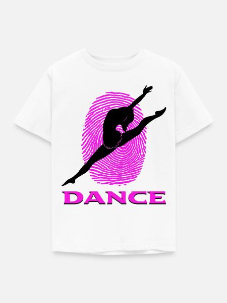 Dance - Kinder T-Shirt - Weiß