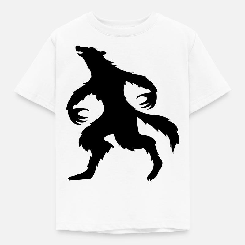 Werewolf - Kids' T-Shirt - white